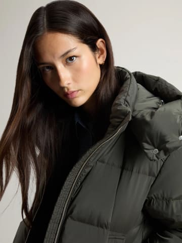 Woolrich Donsjas donkergroen