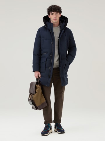 Woolrich Donsparka donkerblauw