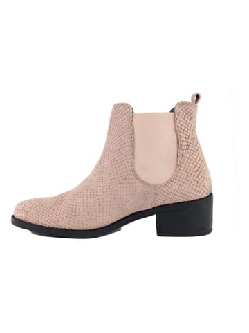 Studio 88 Leder Chelsea Boots in Beige gunstig kaufen limango