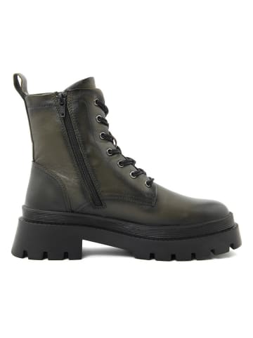 Studio 88 Botki w kolorze khaki