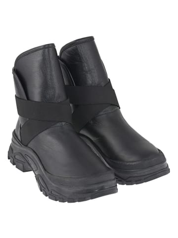 Moosefield Leren boots zwart