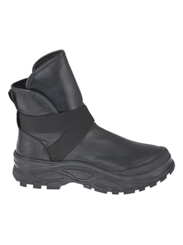 Moosefield Leder-Boots in Schwarz