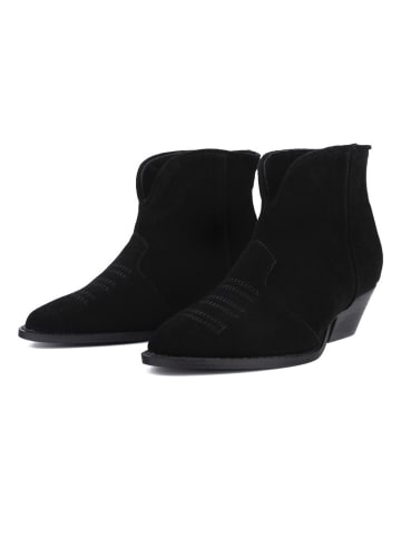 loft37 Leder-Boots "Dancing In The Moonlight" in Schwarz