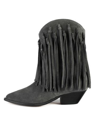 loft37 Leren boots "Don't Think Twice" grijs