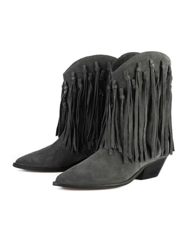 loft37 Leren boots "Don't Think Twice" grijs