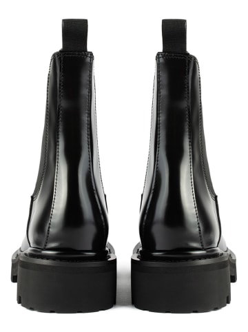 loft37 Leren chelseaboots "Dark Wanderer" zwart