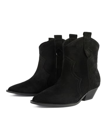 loft37 Leder-Boots "New Sombody Else" in Schwarz