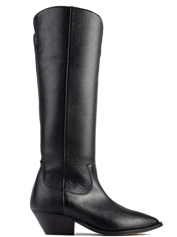 loft37 Leder-Stiefel "If You Believe" in Schwarz