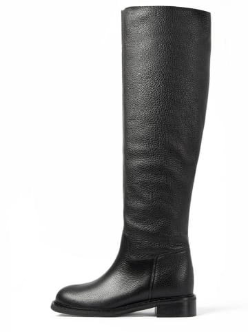 loft37 Leder-Stiefel "Mr Jones Maxi" in Schwarz
