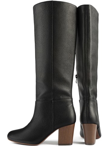 loft37 Leder-Stiefel "New Super Nova" in Schwarz
