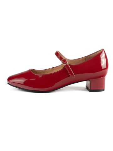 loft37 Leder-Pumps "Fall In Love" in Rot
