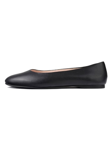 loft37 Leren ballerina's "Baby Come On" zwart