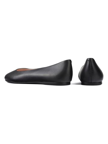loft37 Leren ballerina's "Baby Come On" zwart