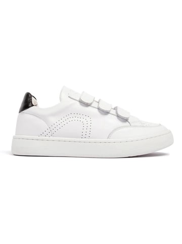 loft37 Skórzane sneakersy "Hold On" w kolorze białym