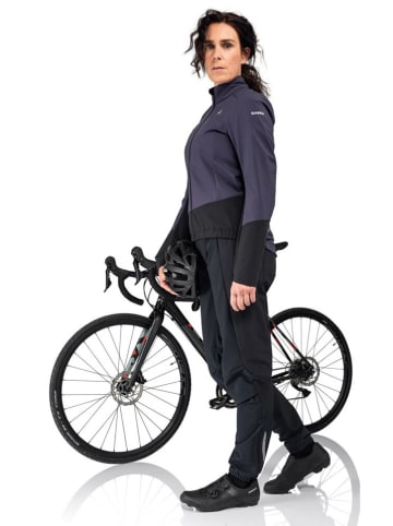 Schöffel Fahrradjacke "Grimaldo" in Lila/ Schwarz