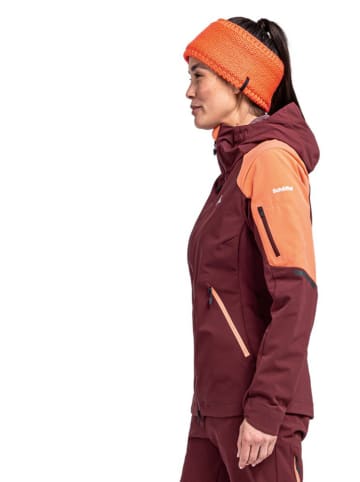 Schöffel Skitourenjacke "Kals" in Rot/ Orange
