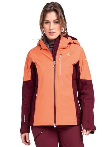 Schöffel Ski-/ Snowboardjacke "Gaschurn" in Orange/ Rot