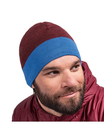 Schöffel Muts "Schattwald" bordeaux/blauw