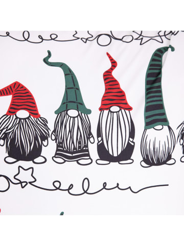 Homla Komplet pościeli "Gnomes" w kolorze białym ze wzorem z mikrowłókna