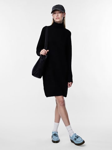 Pieces Strickkleid in Schwarz