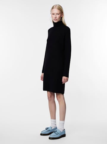 Pieces Strickkleid in Schwarz
