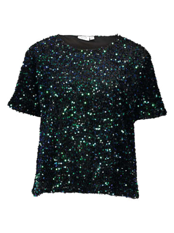 Vila Shirt "Faith" zwart/groen