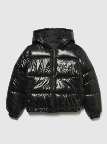 Sisley Steppjacke in Schwarz