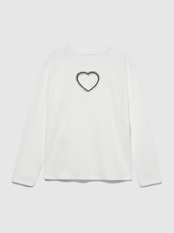 Sisley Longsleeve in Weiß