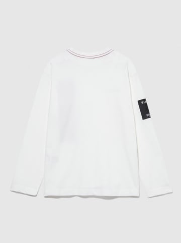 Sisley Longsleeve wit/zwart