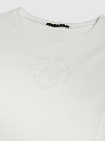 Sisley Longsleeve in Weiß