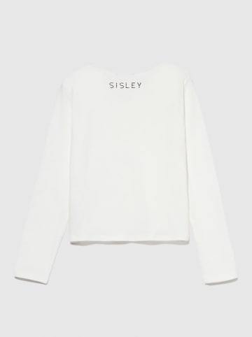 Sisley Koszulka w kolorze białym