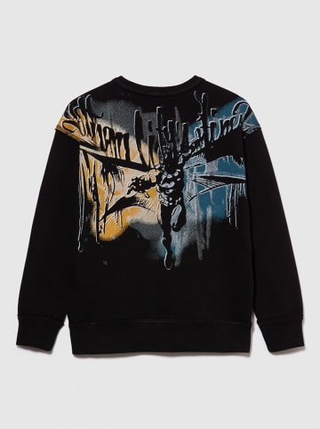 Sisley Sweatshirt in Schwarz/ Bunt