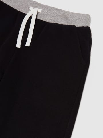 Sisley Sweatbroek zwart/grijs