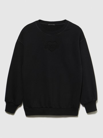 Sisley Sweatshirt in Schwarz