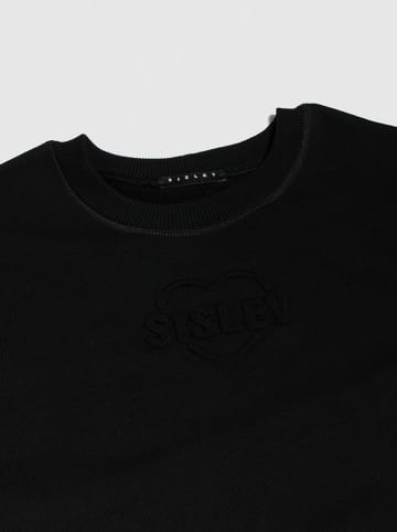 Sisley Sweatshirt in Schwarz