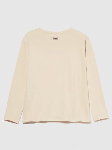Sisley Longsleeve in Creme/ Pink