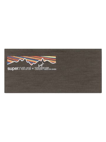 super.natural Stirnband "HZSG Logo" in Braun