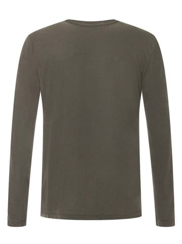 super.natural Functionele longsleeve "HZSG Logo" bruin