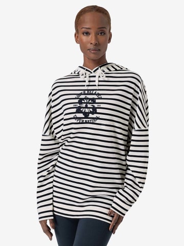 super.natural Hoodie "Feel Good" wit/donkerblauw