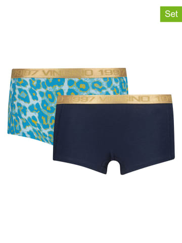 Vingino 3-delige set: hipsters blauw/donkerblauw