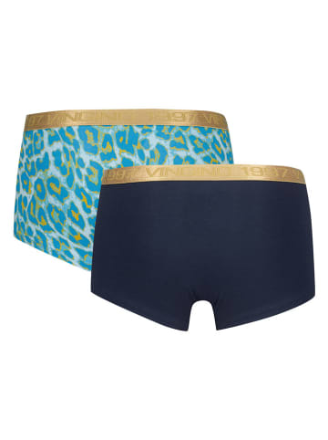 Vingino 3er-Set: Pantys in Blau/ Dunkelblau