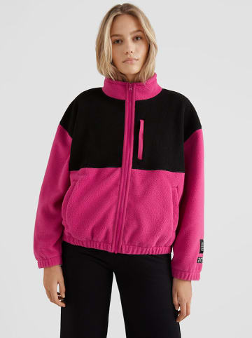 O'Neill Fleecejacke "Progressive" in Pink/ Schwarz