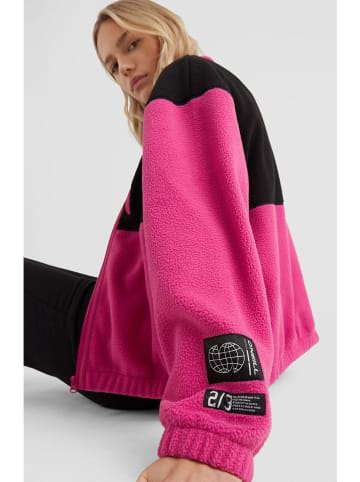 O'Neill Fleecejacke "Progressive" in Pink/ Schwarz