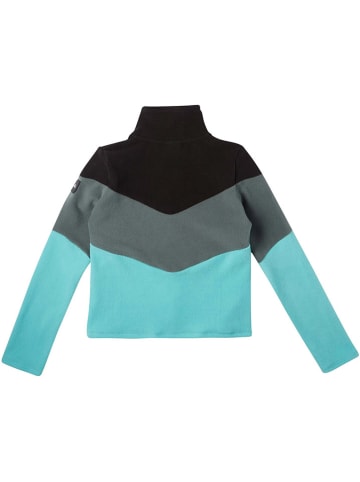 O'Neill Fleece vest "Diamond" zwart/grijs/turquoise