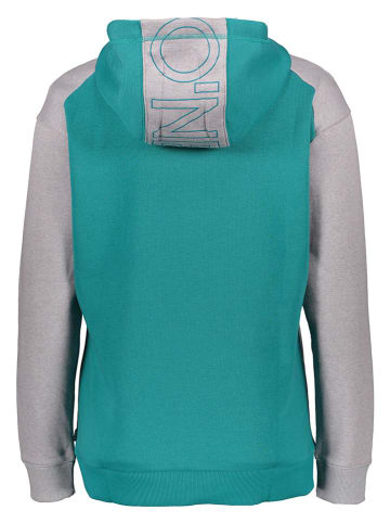 O'Neill Sweatjacke in Türkis/ Grau