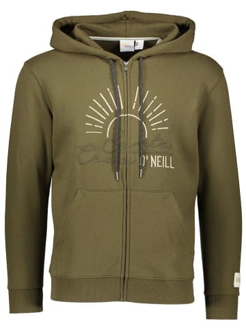 O'Neill Sweatjacke in Khaki