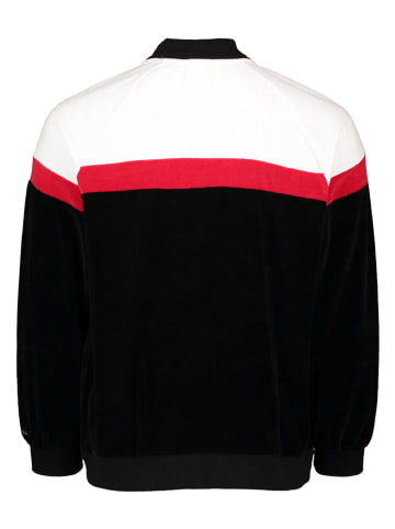 O'Neill Trainingsjacke in Schwarz/ Weiß