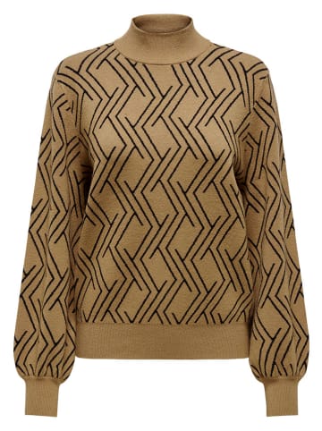 ONLY Trui camel/zwart