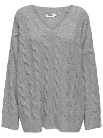 ONLY Sweter w kolorze szarym