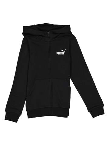 Puma Sweatjacke "Essential" in Schwarz